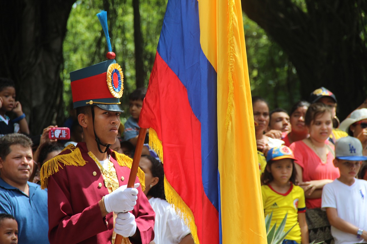El 20 de julio se celebra el Día de la Independencia de Colombia.